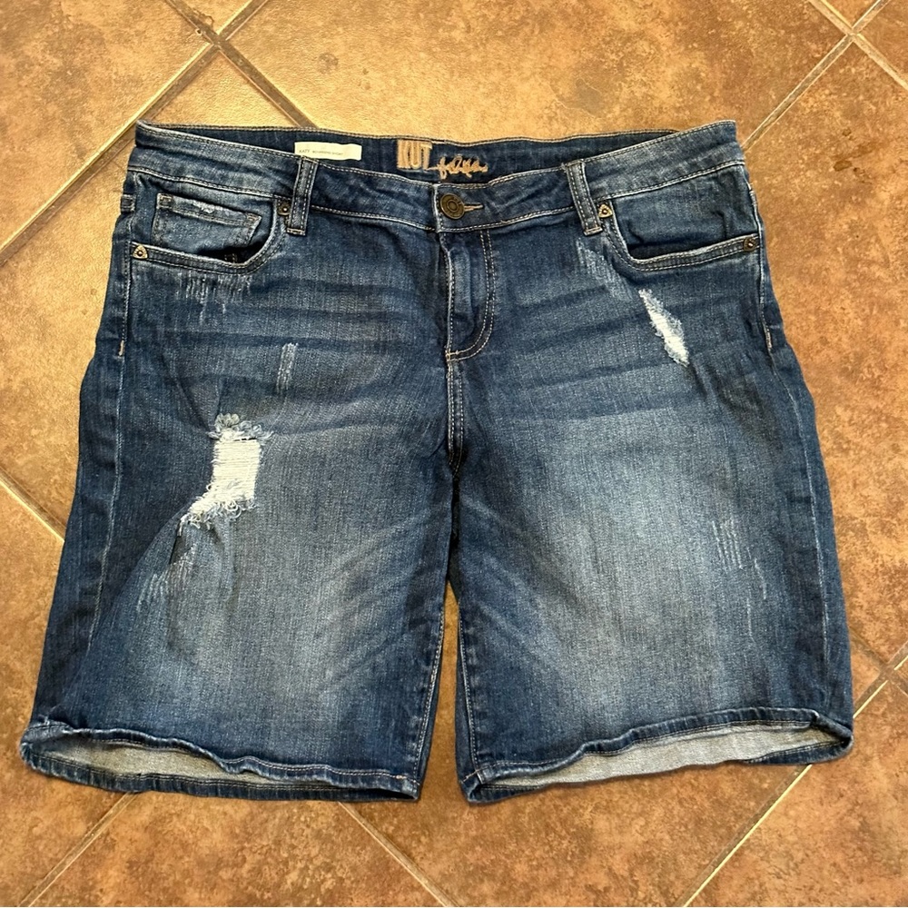Women’s KUT from the the cloth Jean shorts size 14